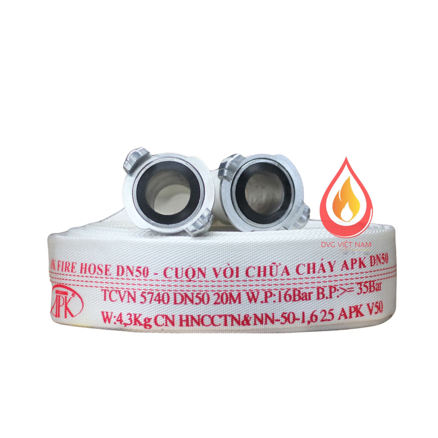 Cuộn vòi chữa cháy APK DN50 bởi Apk Fire Hose And Nozzle