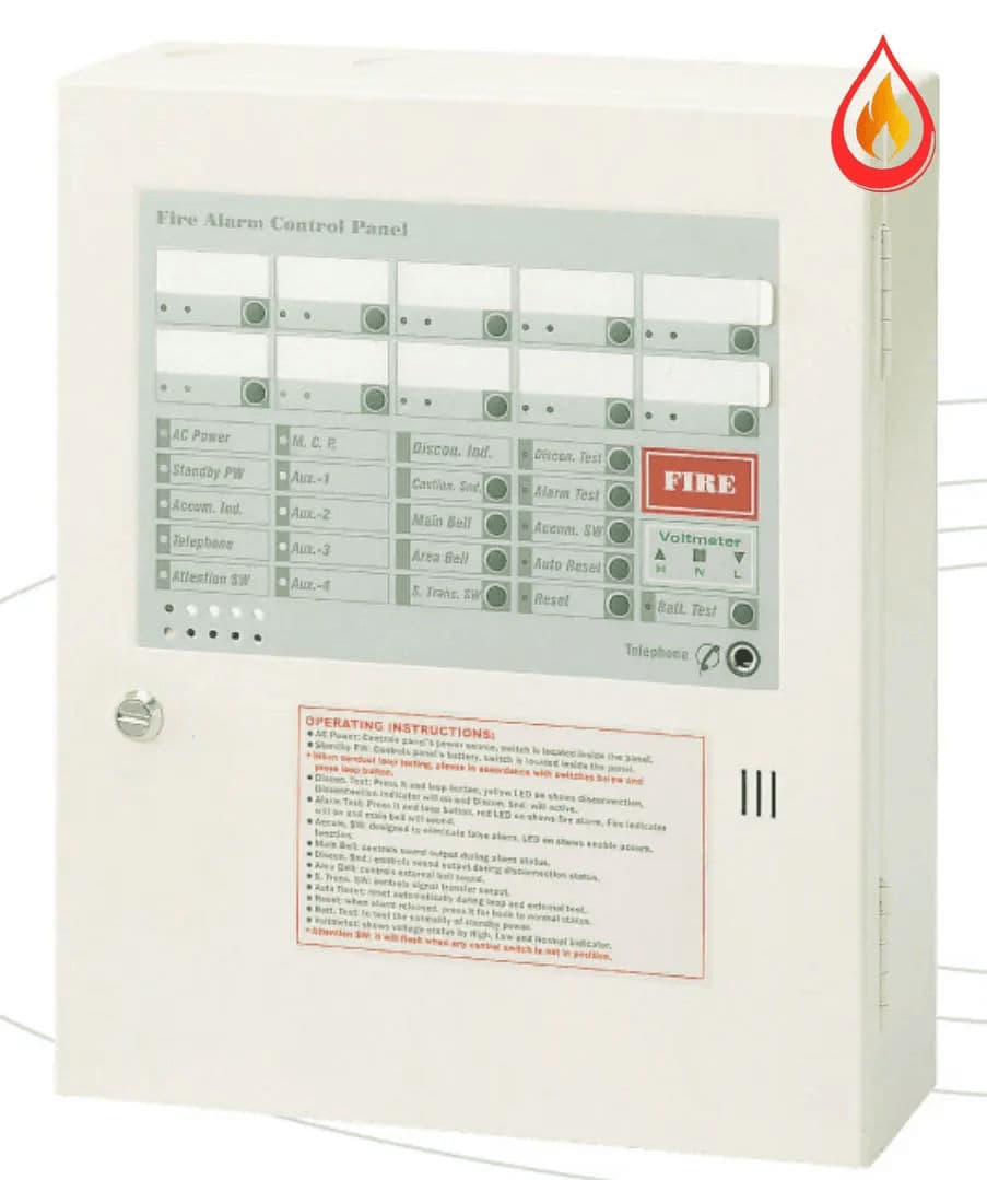 Bảng điều khiển báo cháy (1~10 vùng) (Mẫu: AH-00212 (1~10 Zone)) bởi Horing Lih